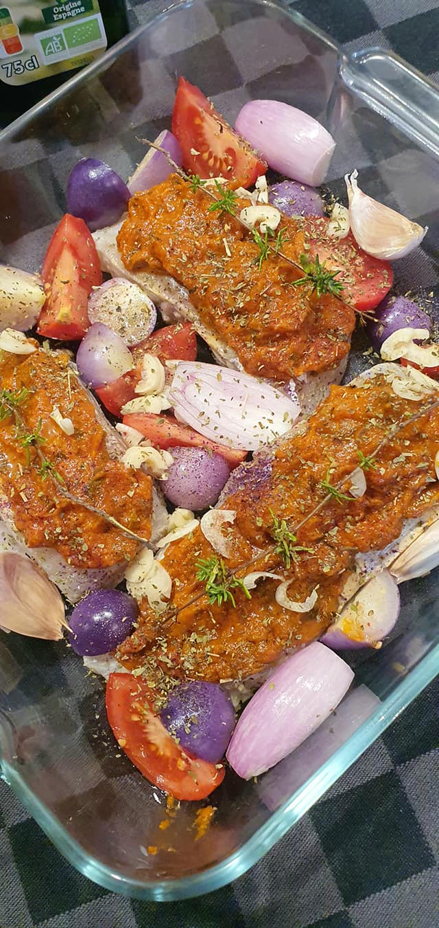 Dos de Lieu Noir à la Provençale :: Les Recettes de Sylvie