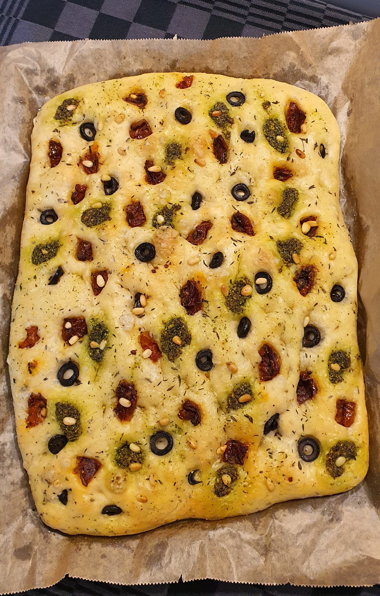 Focaccia à ma façon :: Les Recettes de Sylvie